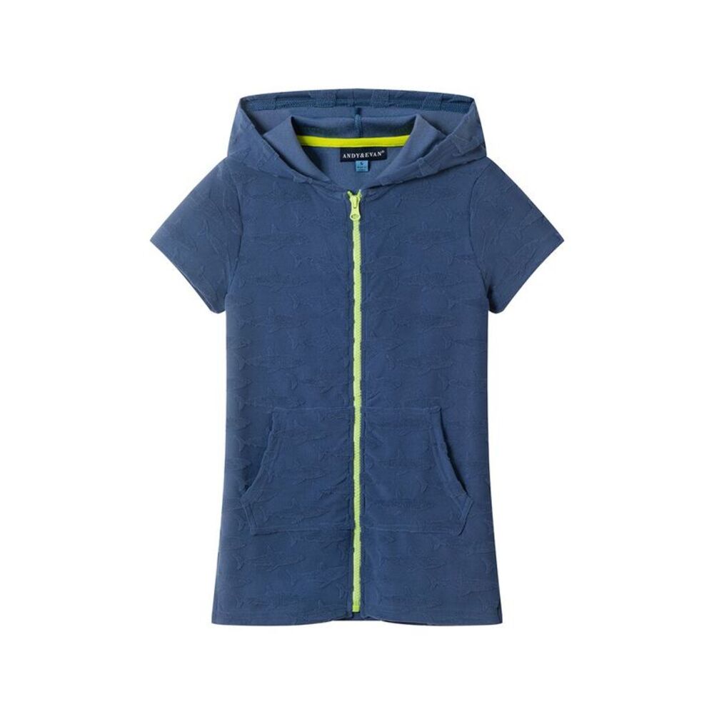 Andy & Evan Boys  Navy Terry Cover-Up